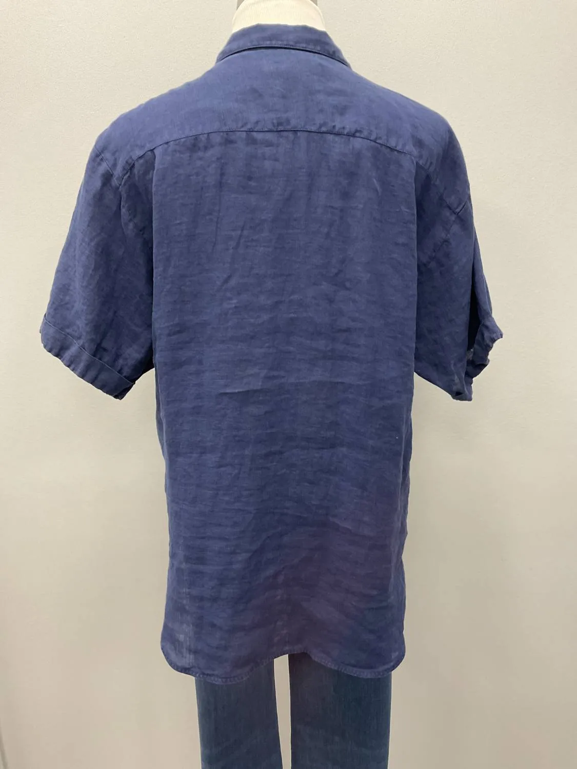 0039 Italy - SHORT SLEEVE LINEN SHIRT