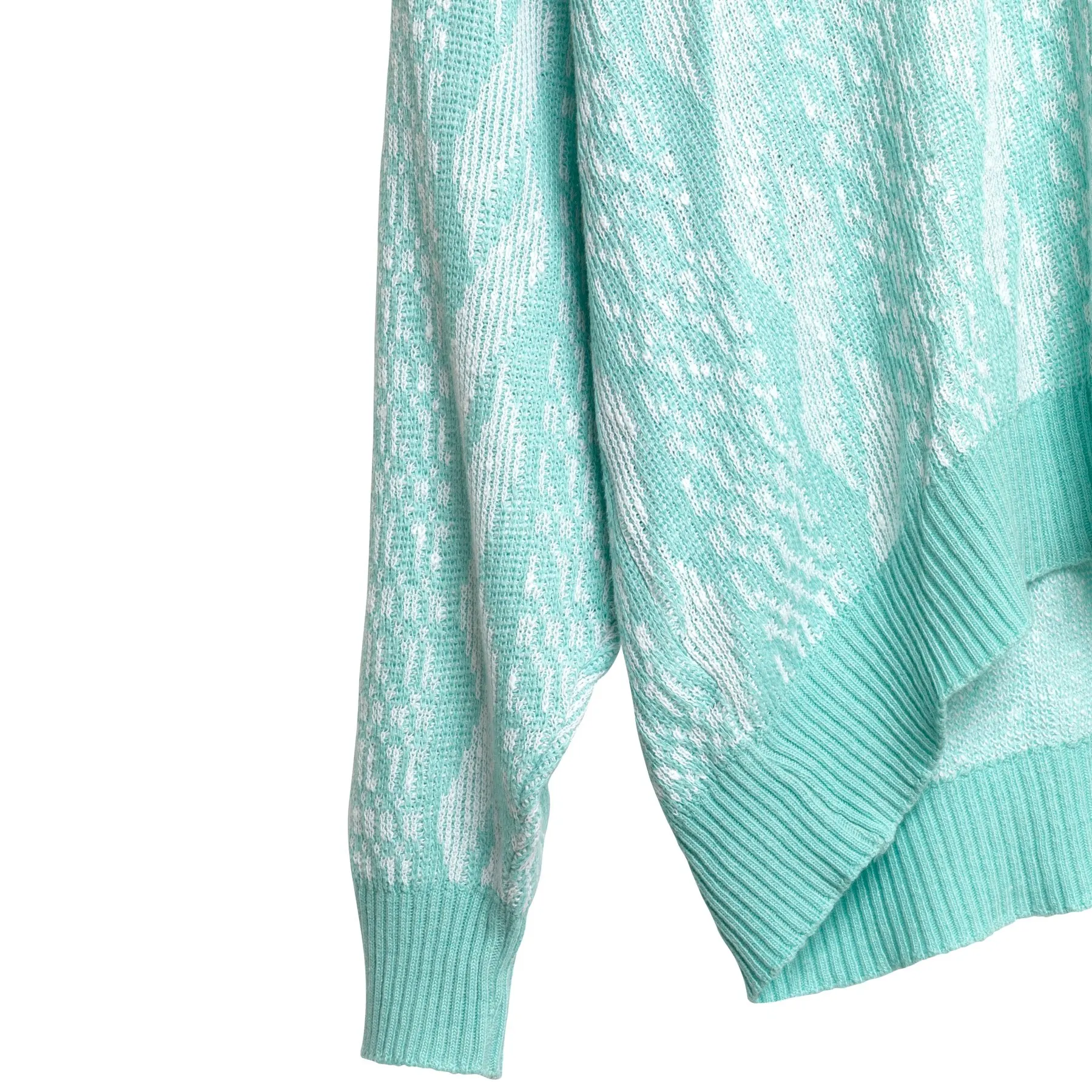 70s, Jacquard, Stockinette, Drop Shoulder