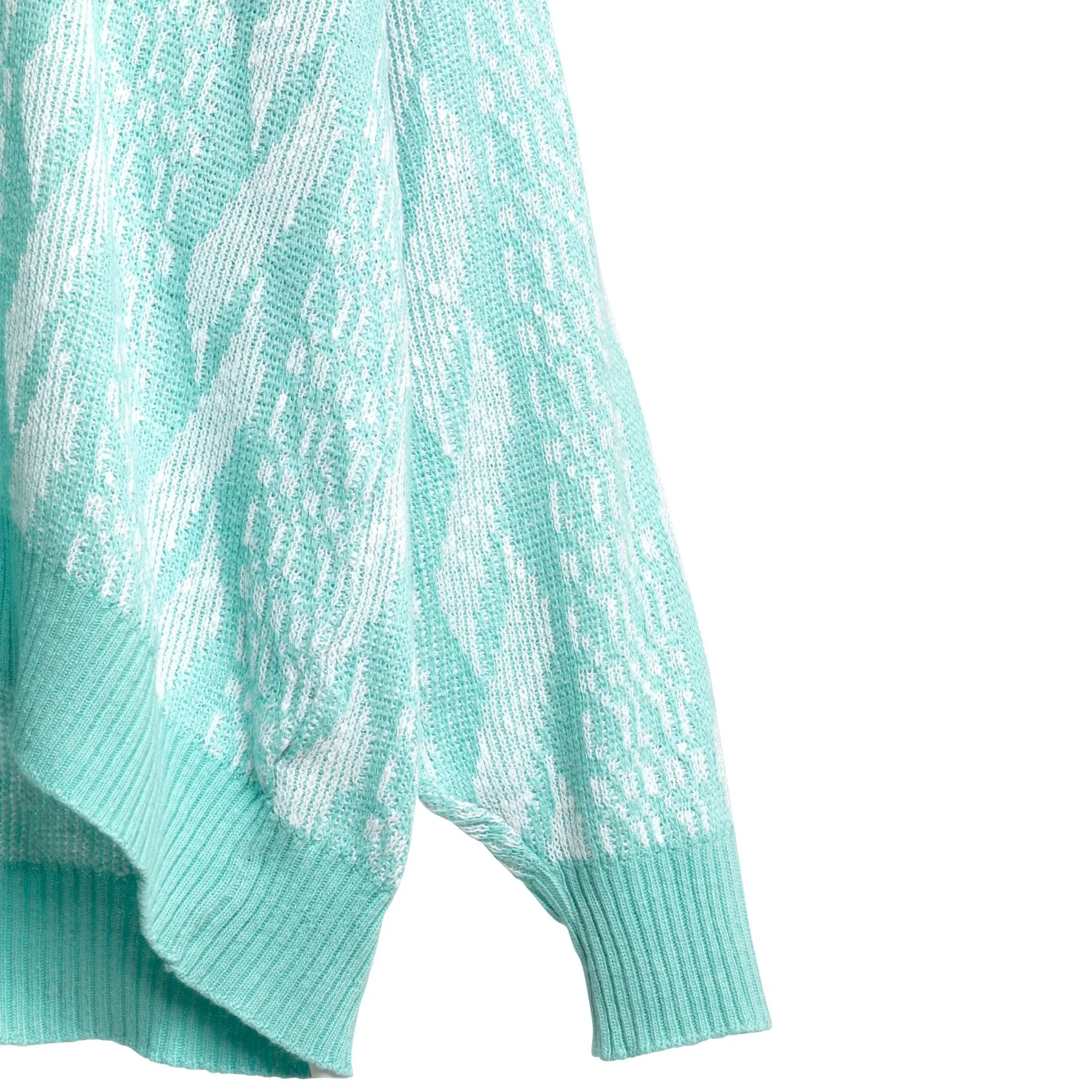 70s, Jacquard, Stockinette, Drop Shoulder
