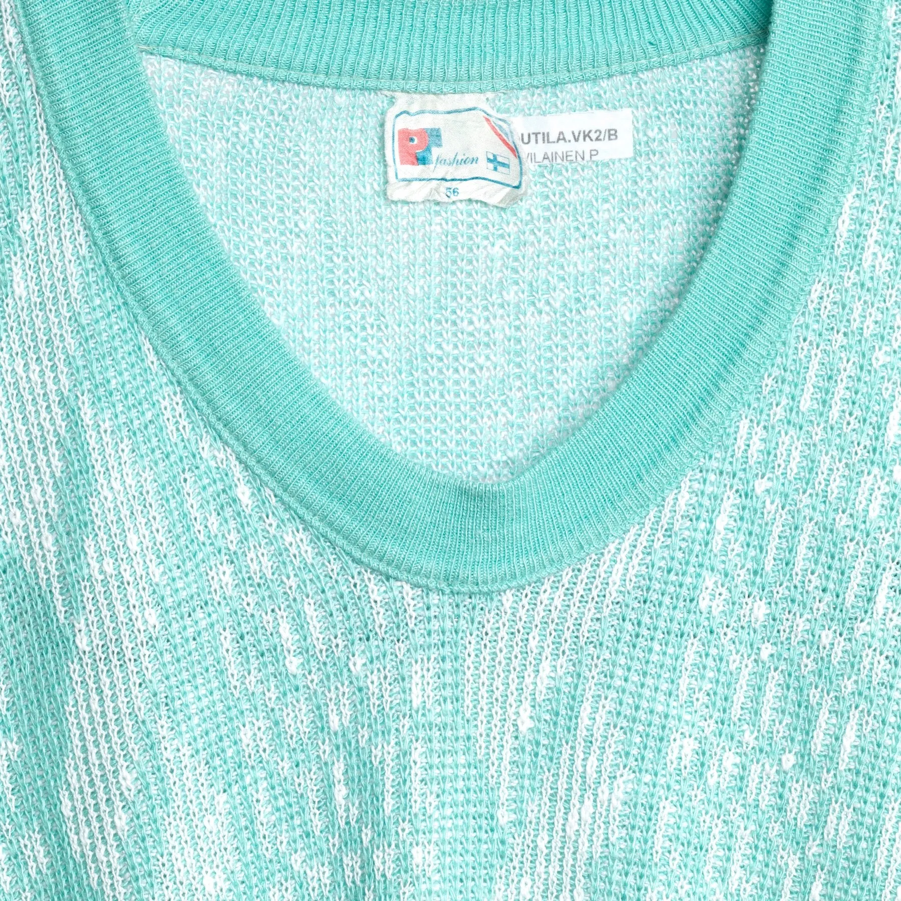 70s, Jacquard, Stockinette, Drop Shoulder