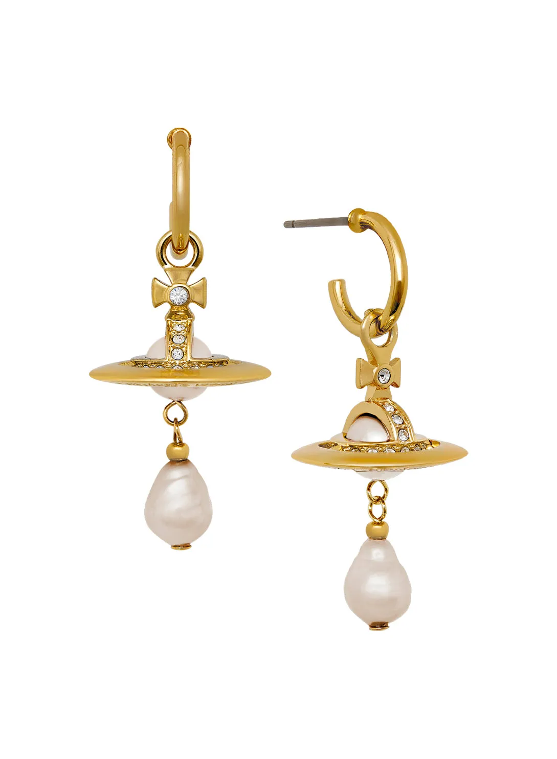 Aleksa Drop Earrings - Gold - 62030072-02R496-CN