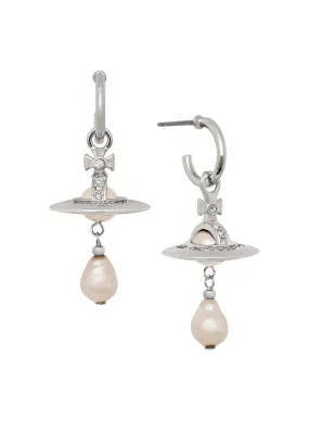 Aleksa Drop Earrings - Silver - 62030072-02P226-CN