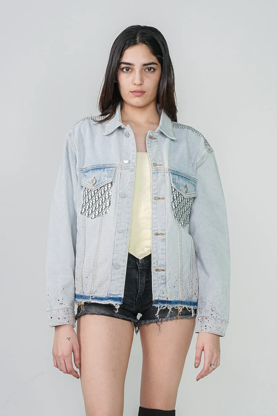 AUDREY 'IT'S A CHICK AFFAIR' - ICE BLUE VALKYRE JACKET