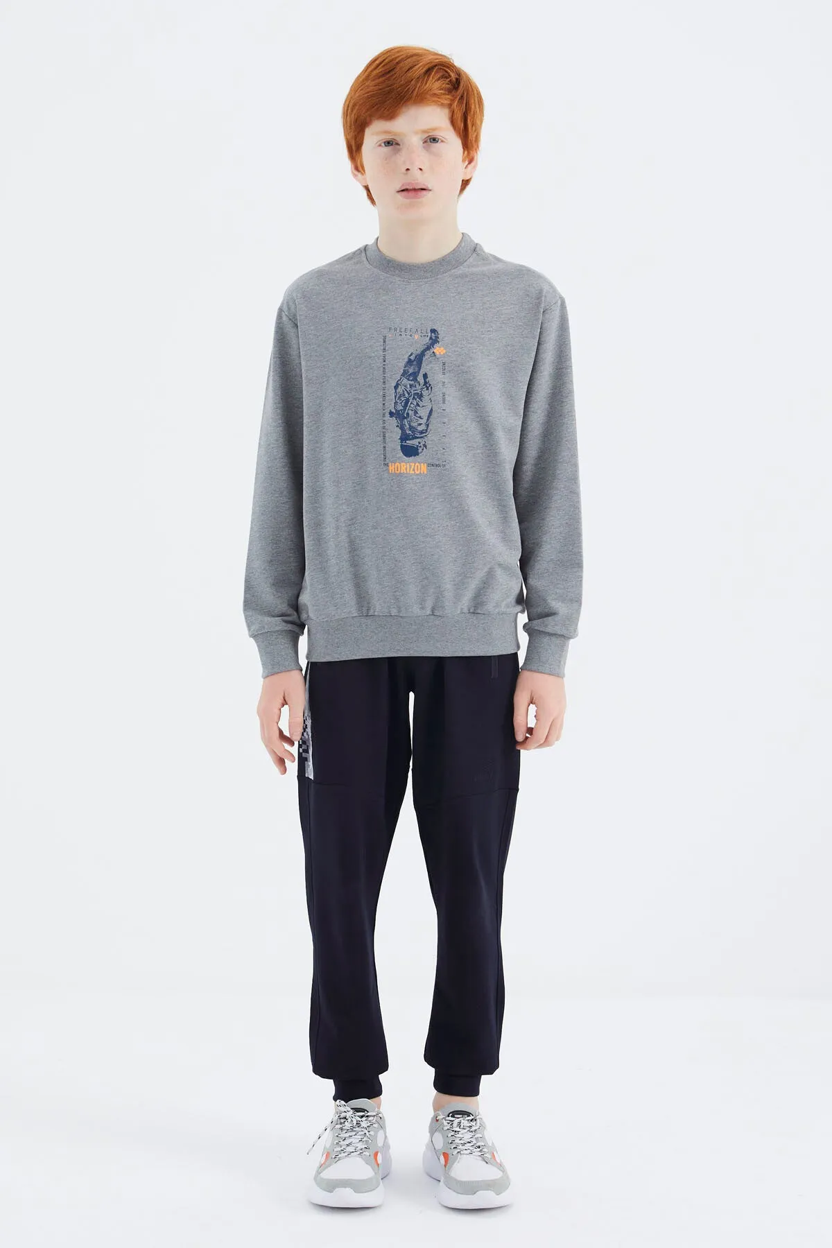 baskili erkek çocuk sweatshirt - 11174
