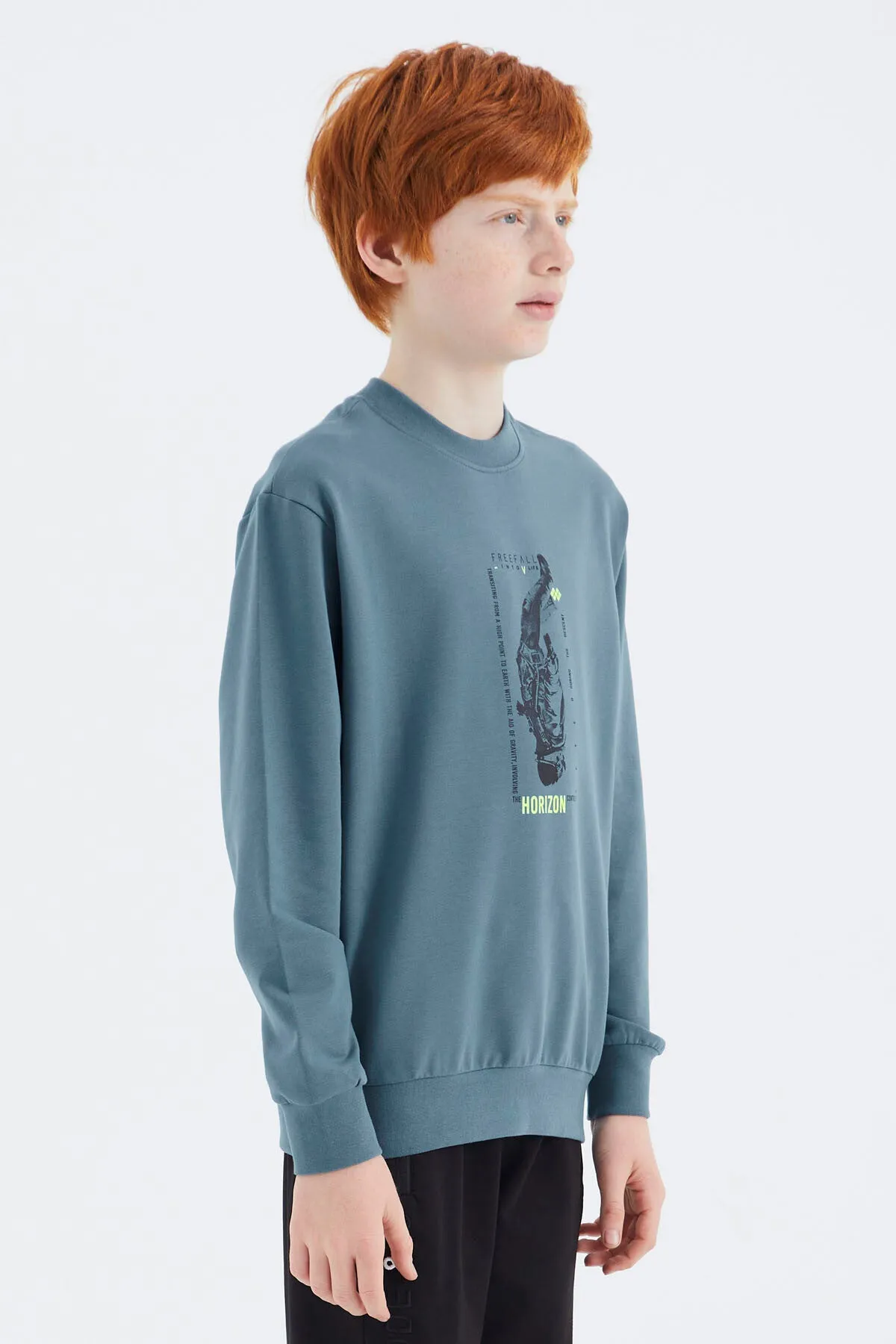 baskili erkek çocuk sweatshirt - 11174