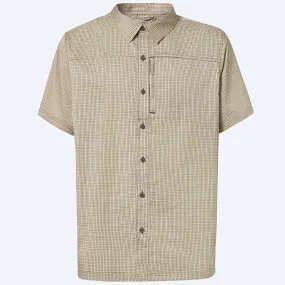 Costa Shirts Hybrid Tech Button Down Plaid Moss