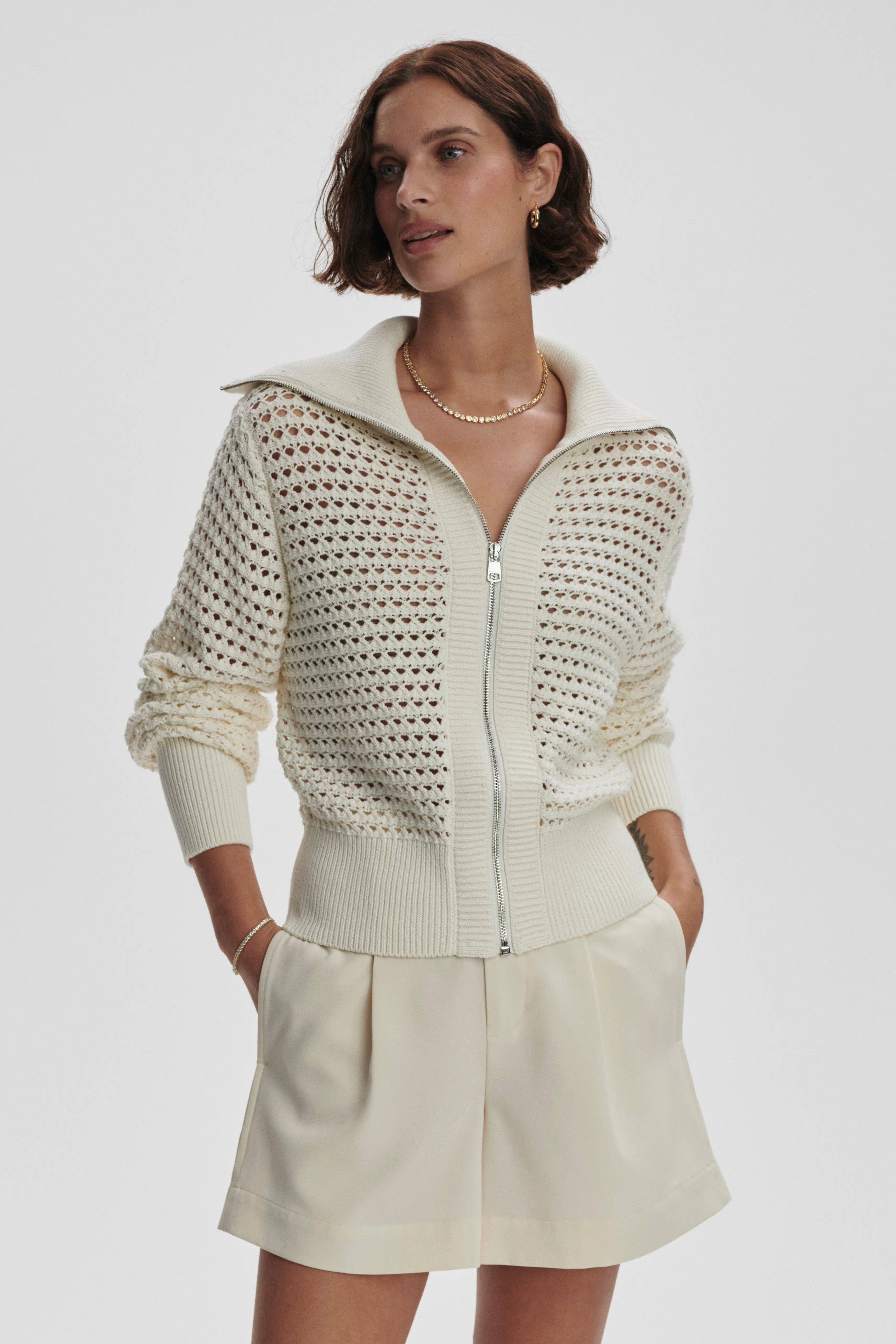 Eloise Full Zip Knit