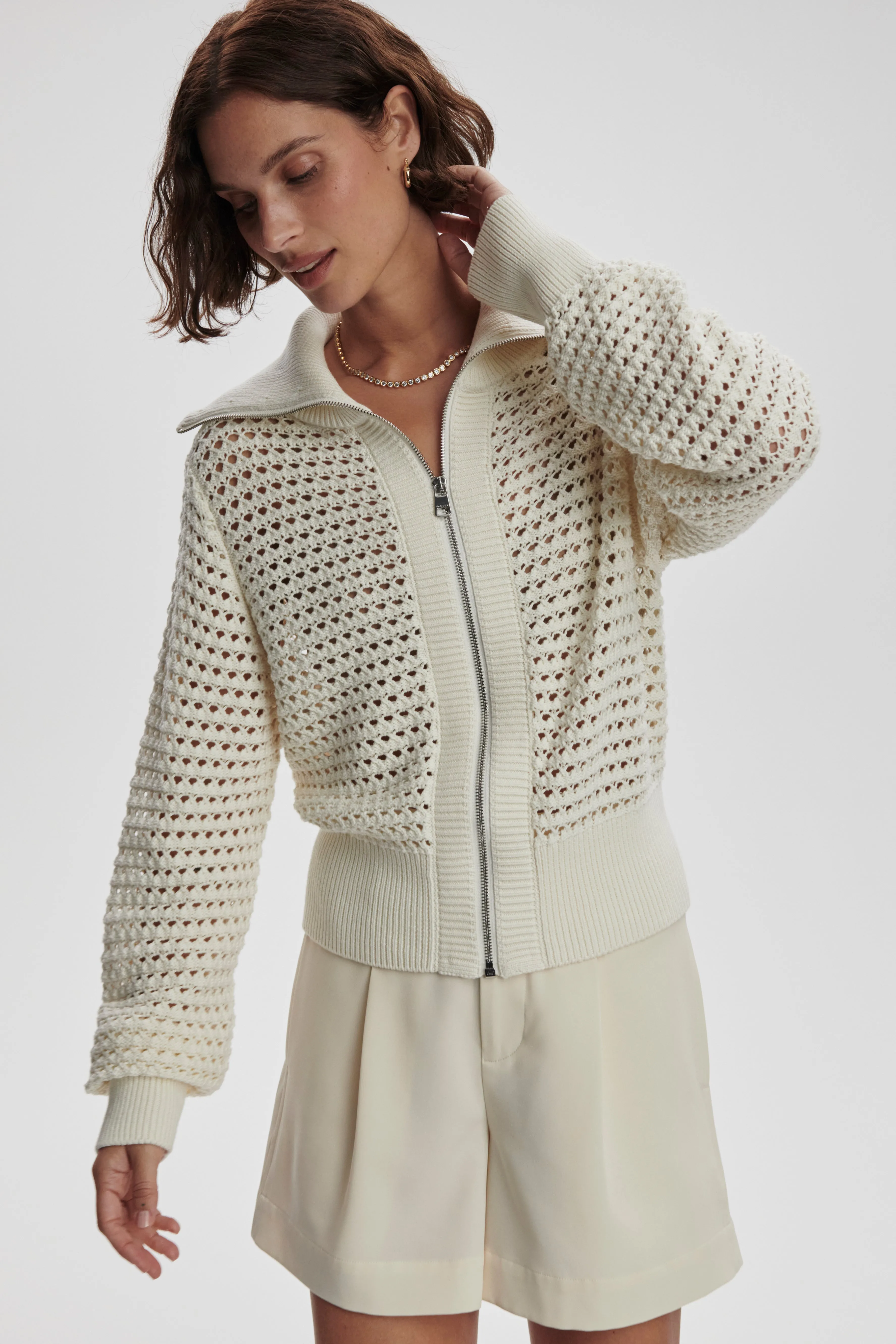 Eloise Full Zip Knit