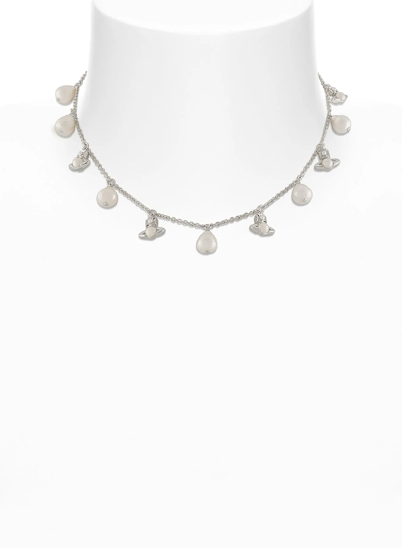 Emiliana Necklace - Silver - 6301012D-02P103-CN