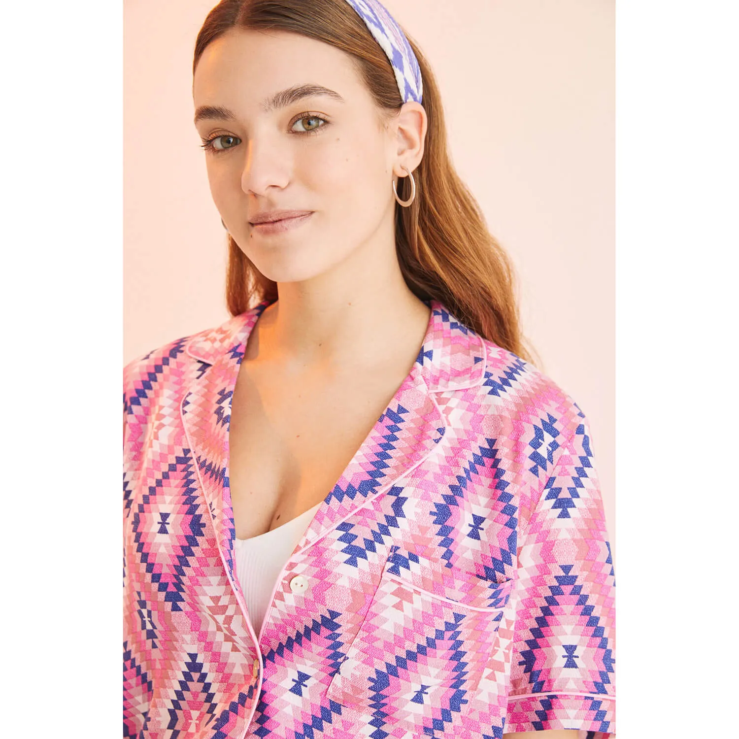 Ethnic Print Classic Pyjamas