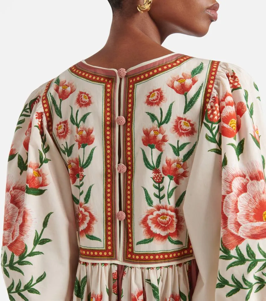 Farm Rio Ainika floral maxi dress