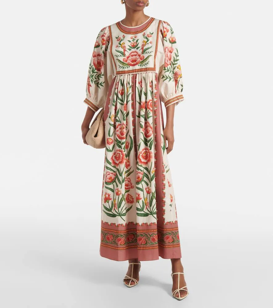 Farm Rio Ainika floral maxi dress