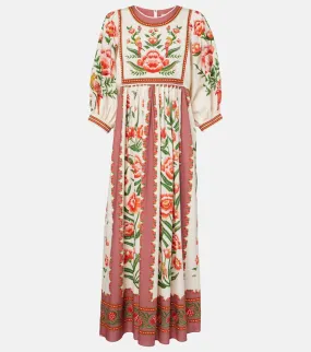 Farm Rio Ainika floral maxi dress