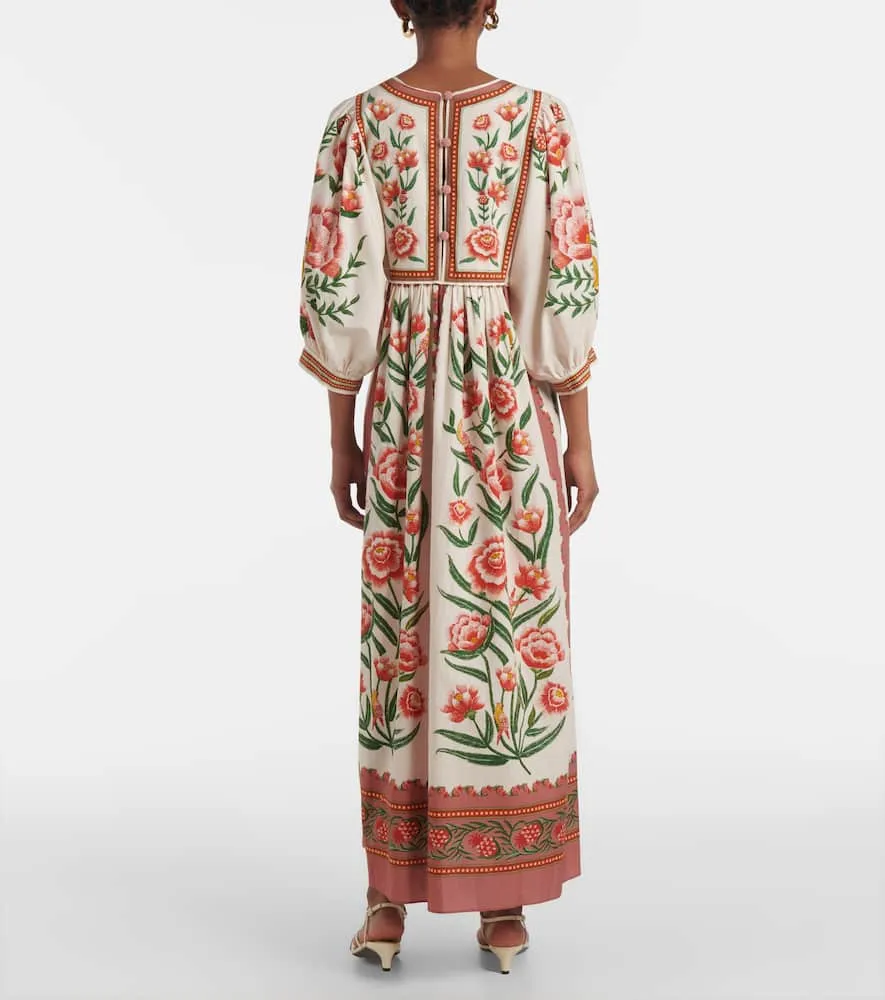 Farm Rio Ainika floral maxi dress