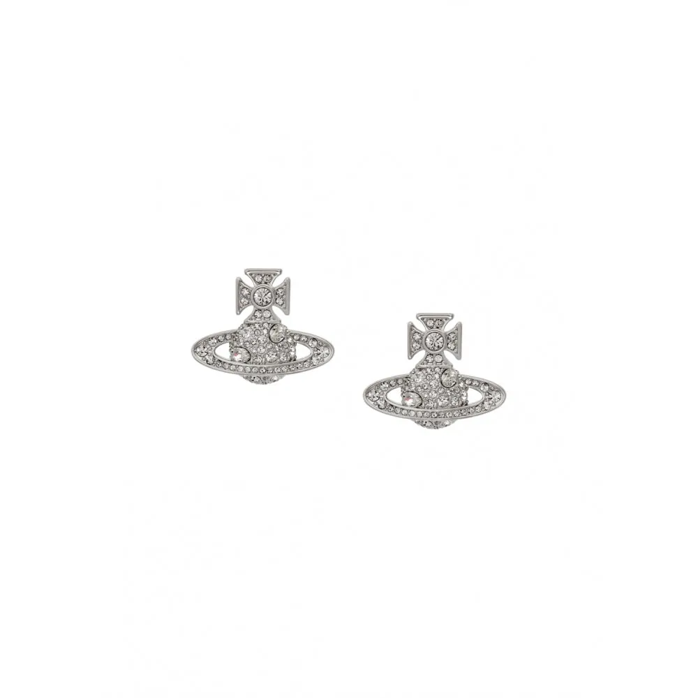 Francette Bas Relief Earrings - Silver - 62010306-02P201-CN