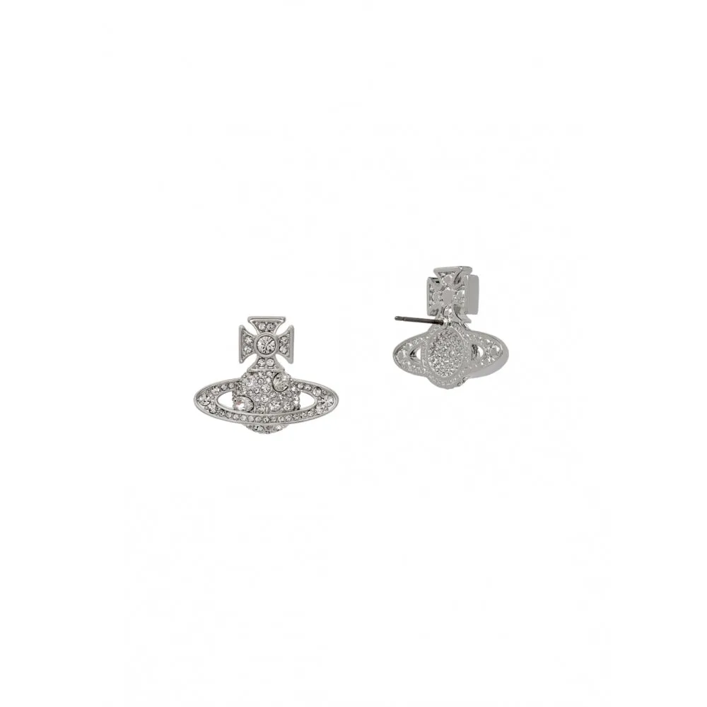 Francette Bas Relief Earrings - Silver - 62010306-02P201-CN