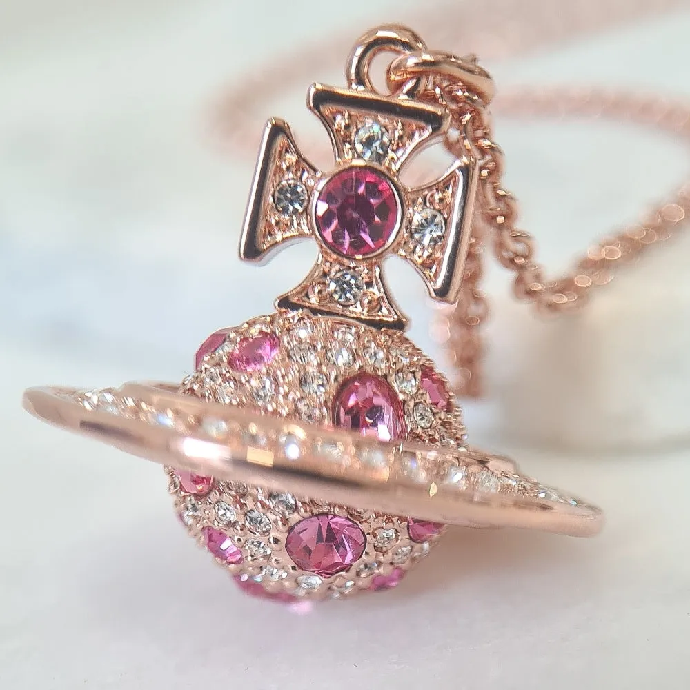 Francette Large Pendant - Rose Gold - 63020370-02G281-CN