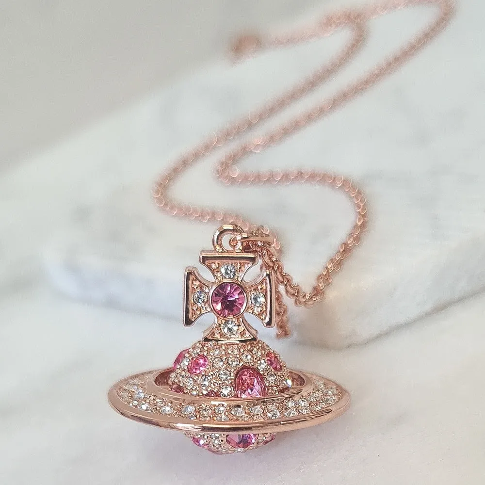 Francette Large Pendant - Rose Gold - 63020370-02G281-CN