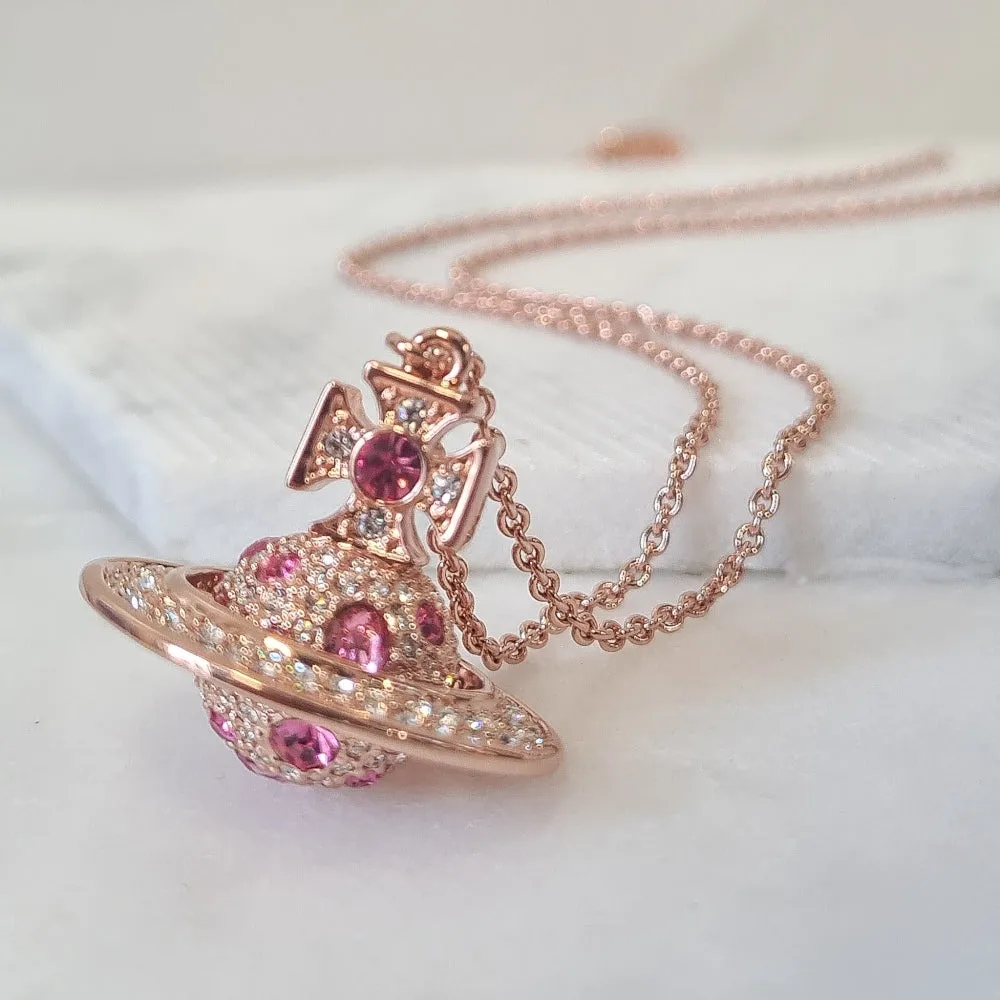 Francette Large Pendant - Rose Gold - 63020370-02G281-CN