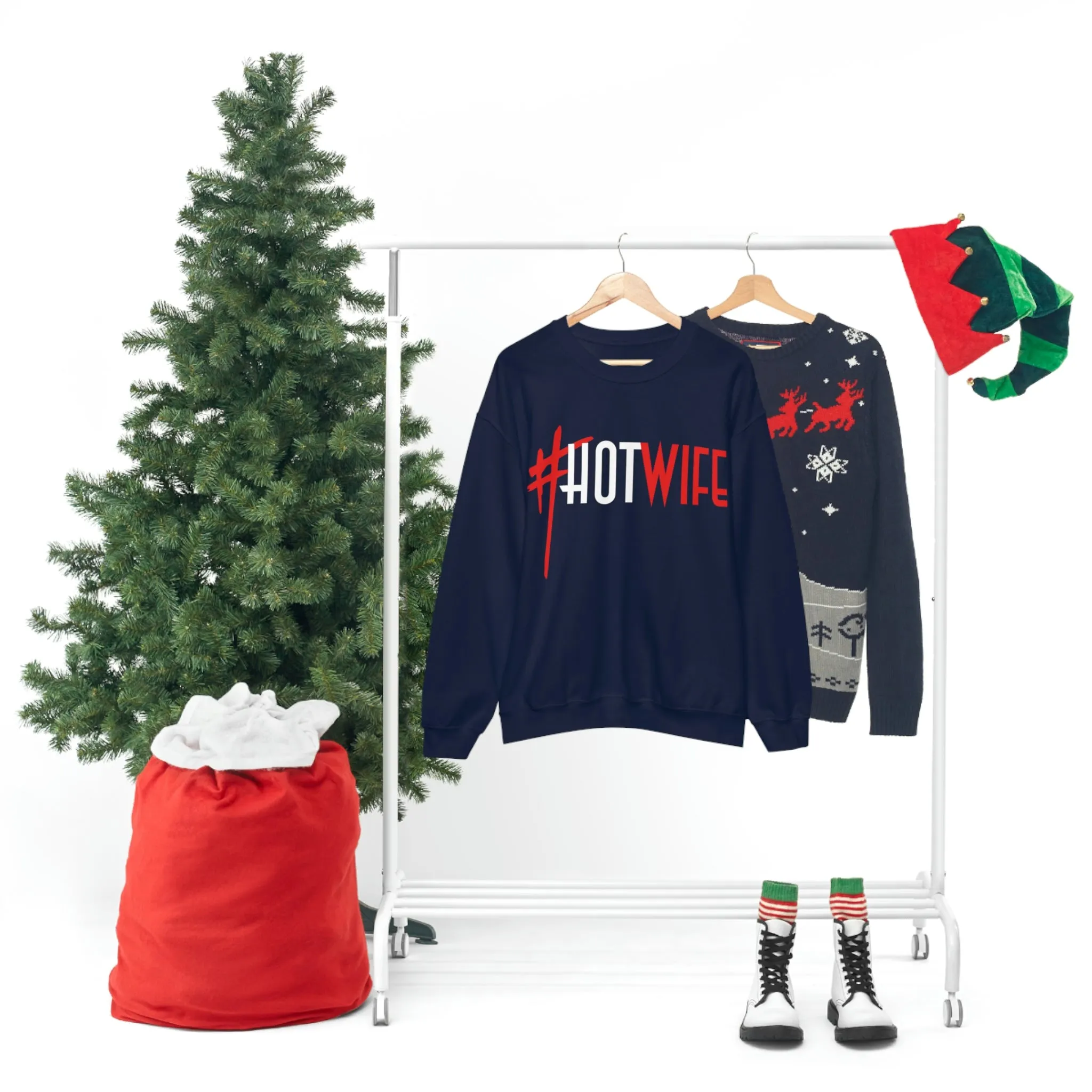 #Hot Wife Unisex Sweatshirt