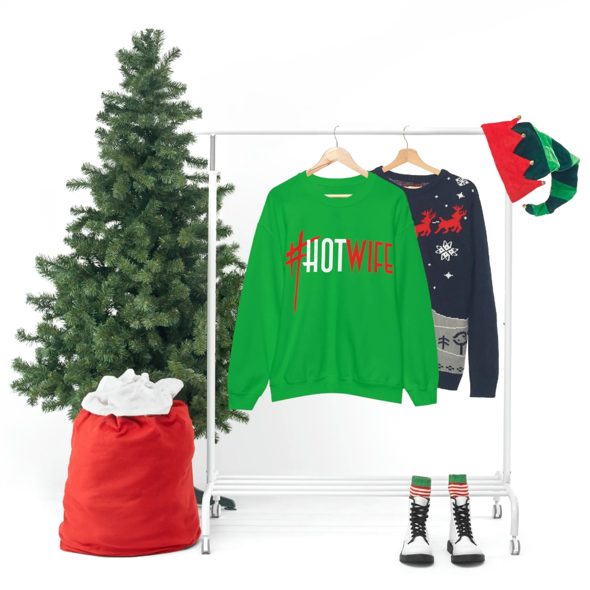 #Hot Wife Unisex Sweatshirt