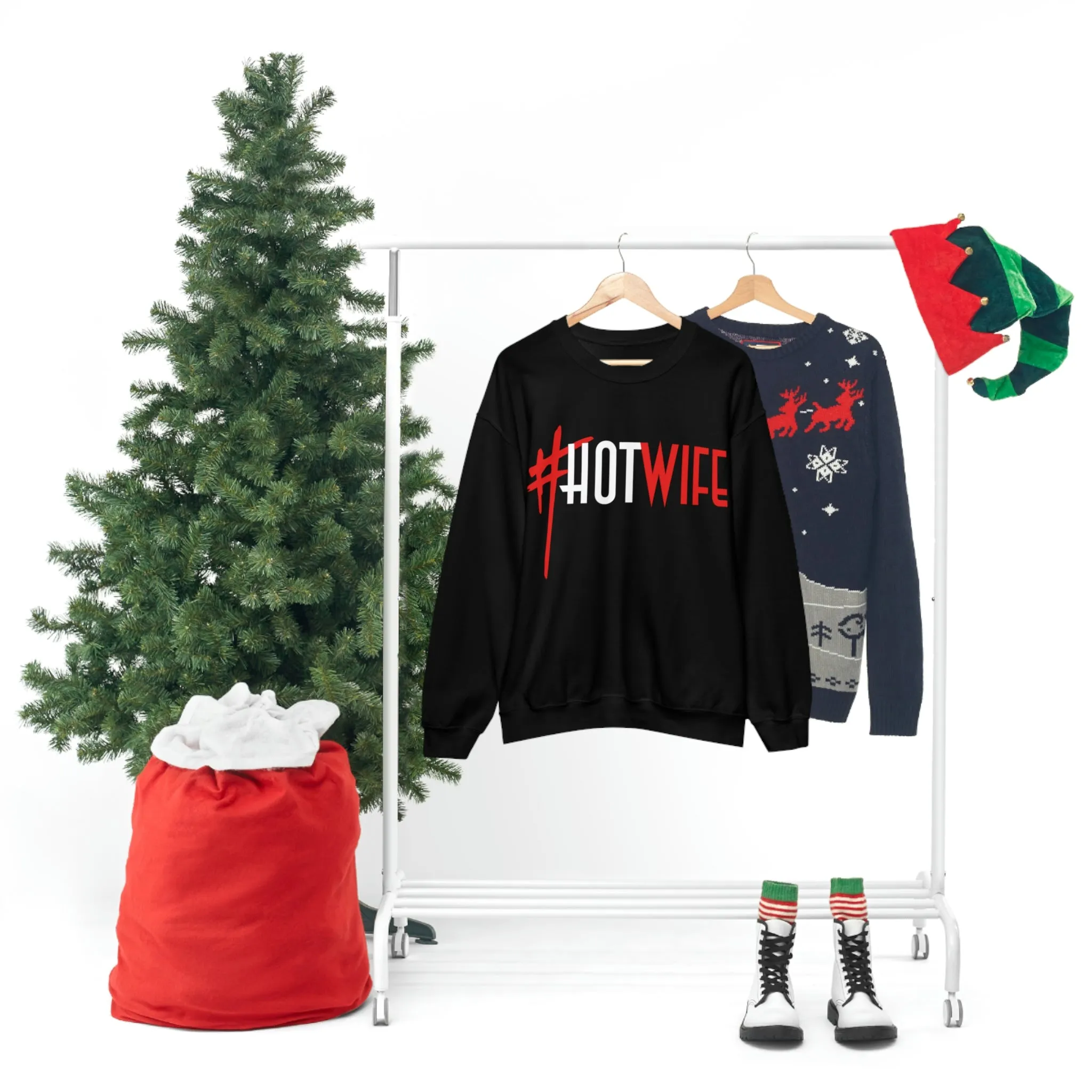 #Hot Wife Unisex Sweatshirt