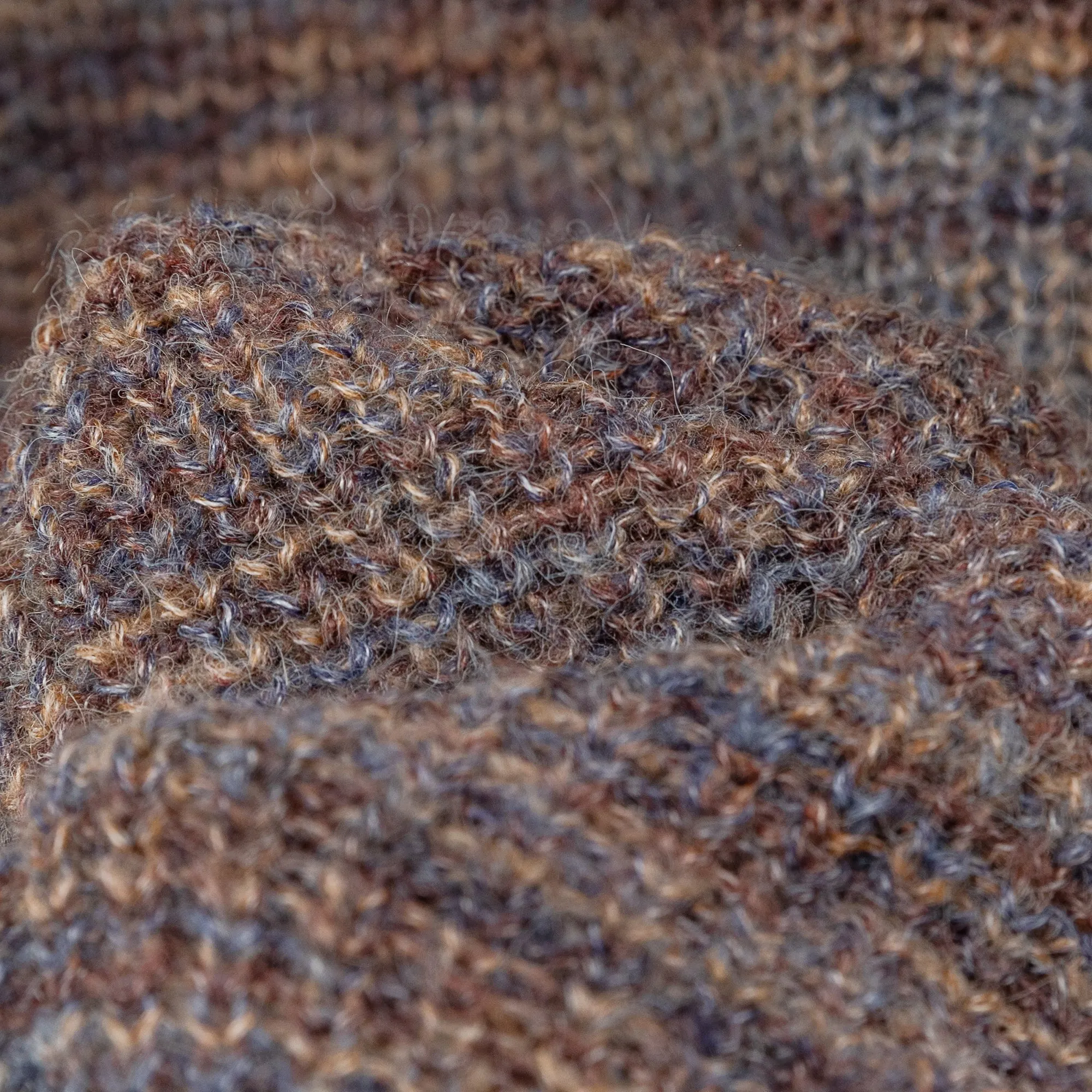 Lettering Vintage Knit Sweater