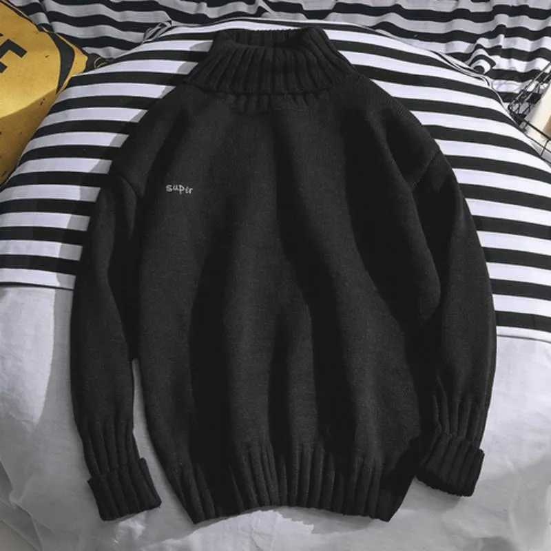 Men's Winter Warm Turtleneck Sweater