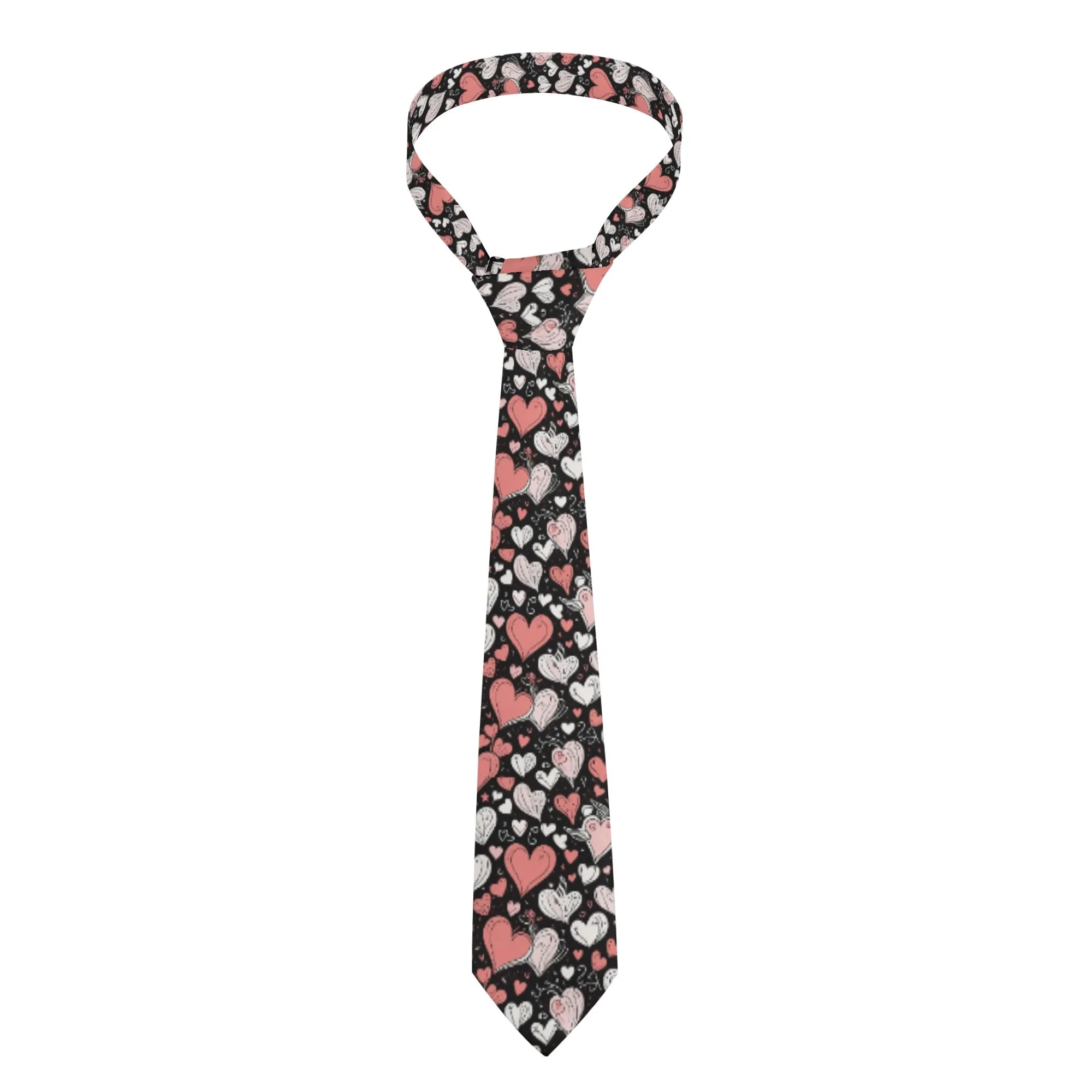 Red Hearts Necktie