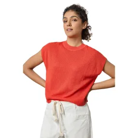 Short Sleeve Crewneck Sweater