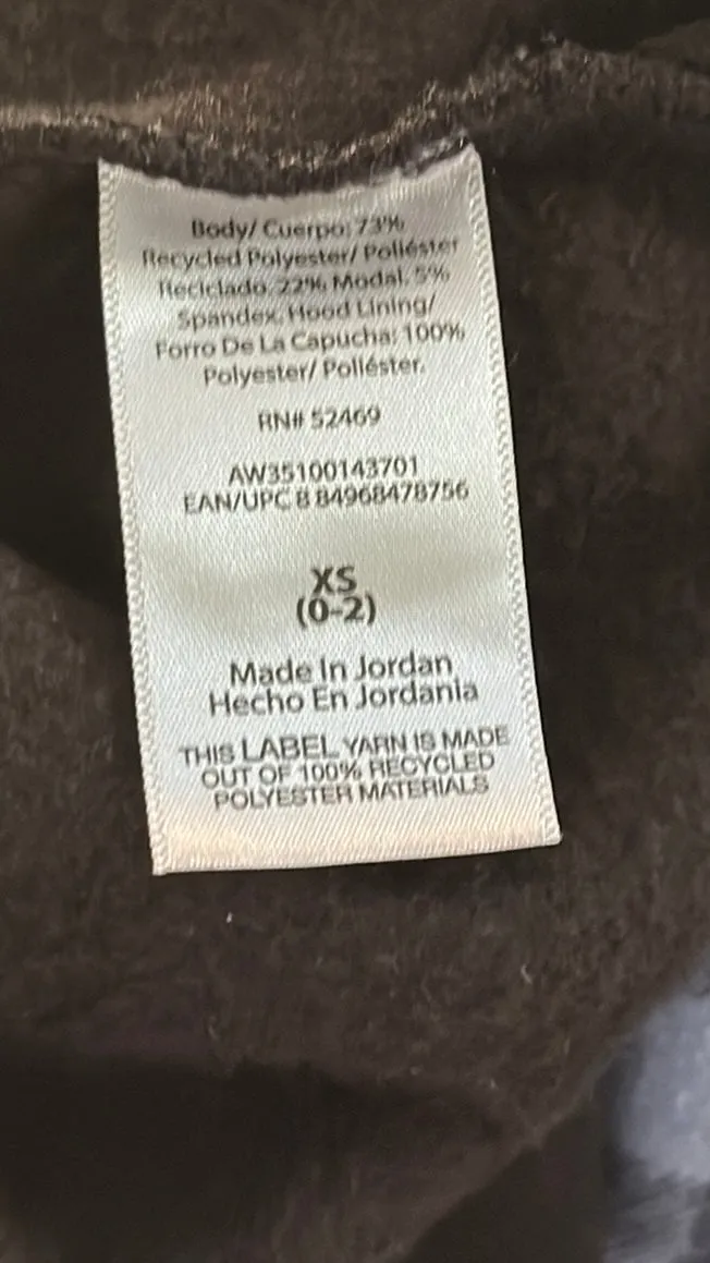 XS reverse Tye dye hoodie